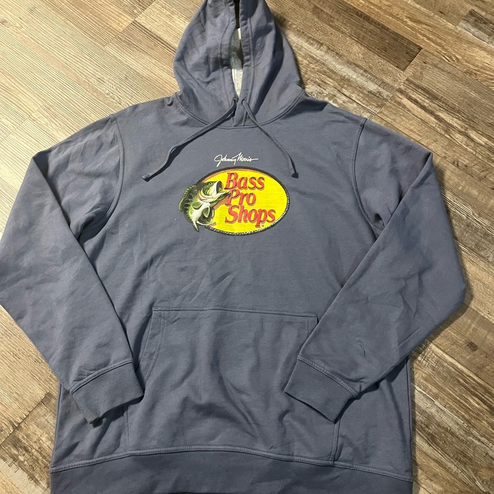 Bass Pro Shops Gray Sweater Classic Comfort